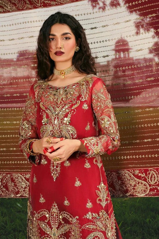 Raeesa - Zauj Luxury Embroidered Collection - AAK-01 - Unstitched
