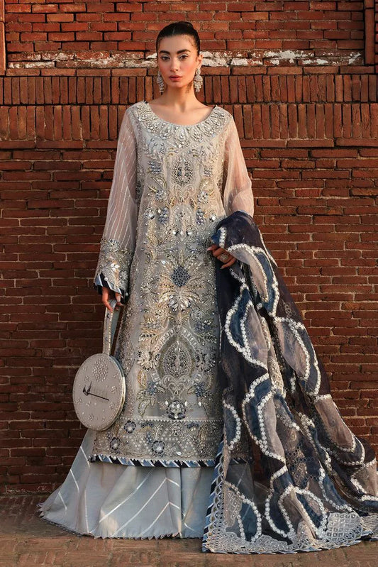 Raeesa - Zauj Luxury Embroidered Collection - AAK-07 - Unstitched