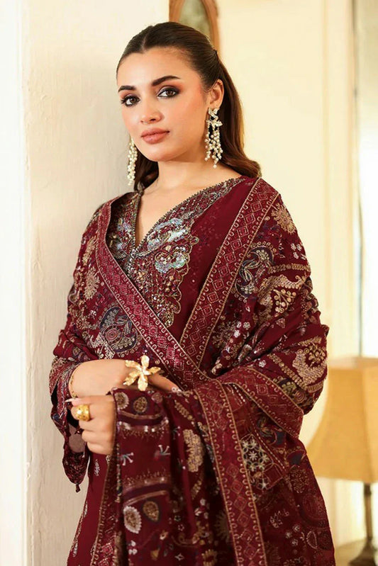 Ramsha - Dastak Luxury Chiffon Collection Vol 4 - T-404 - Unstitched