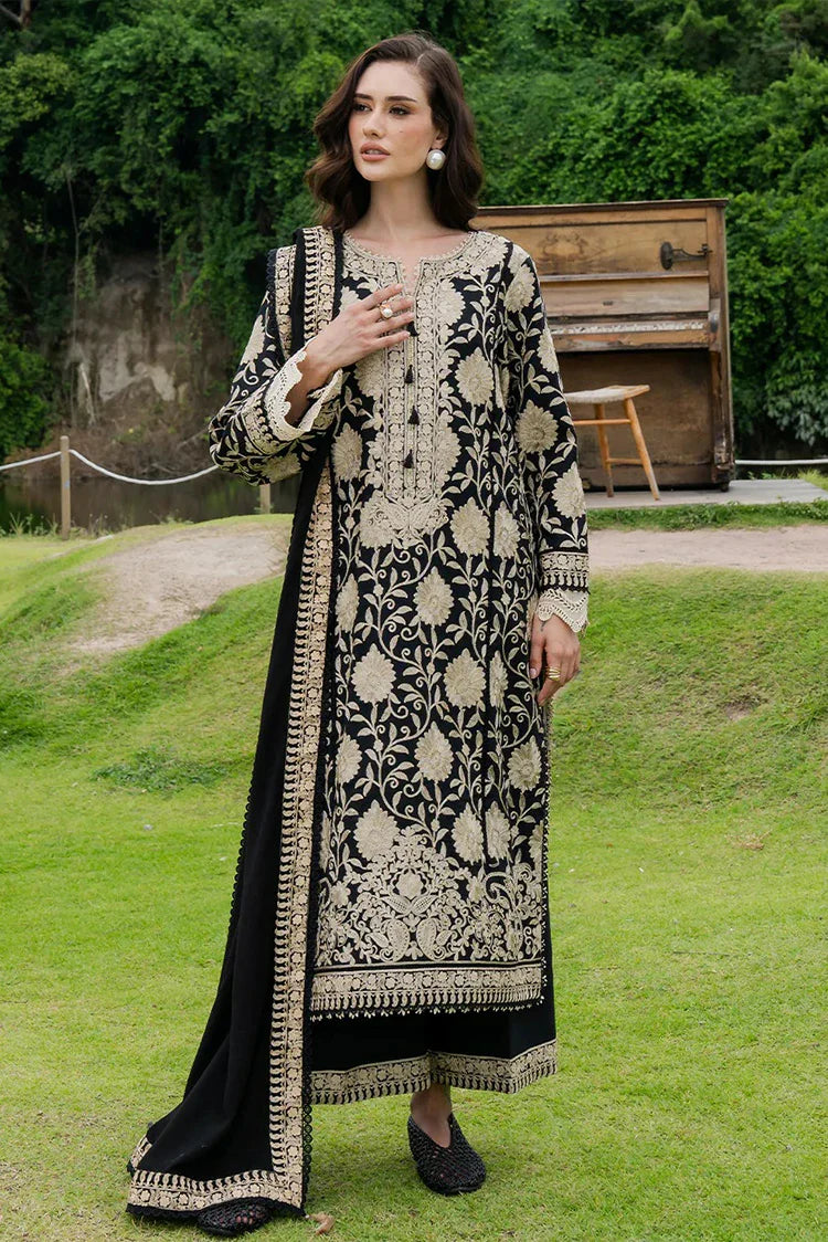 Faiza Faisal - Hoor Karandi Winter Edit - 472-MAHVEEN - Unstitched