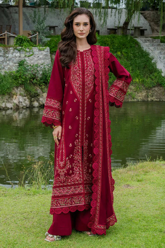 Faiza Faisal - Hoor Karandi Winter Edit - 477-MAHIRA - Unstitched