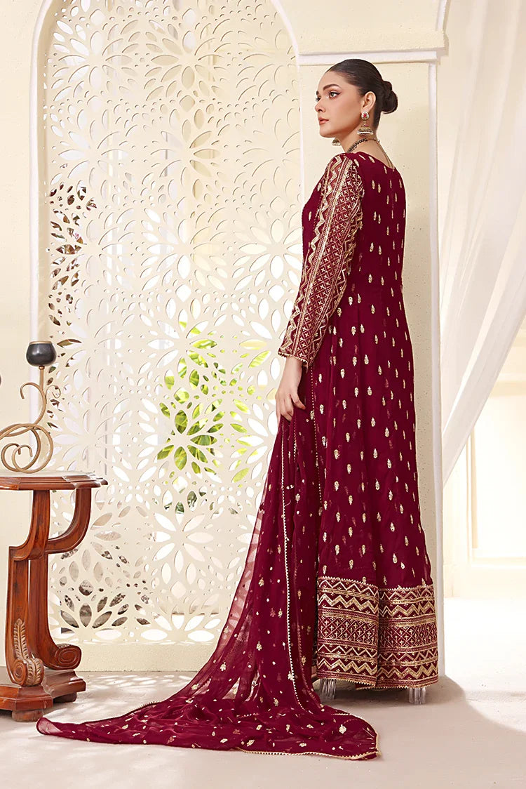 Picture of Alsiyaab - Rasm e Henna - Bahaar - Mehroon - Available at Raja Sahib