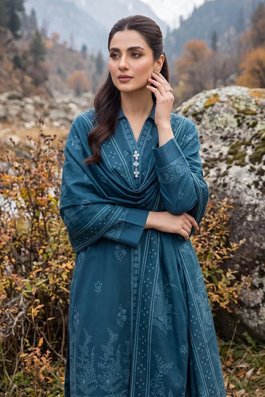 Lakhany - Pashmina Printed Collection - LG-RL-0518-A - Unstitched
