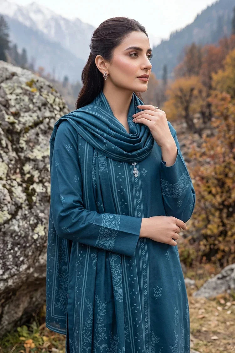 Picture of Lakhany - Pashmina Printed Collection - LG-RL-0518-A - Unstitched - Available at Raja Sahib