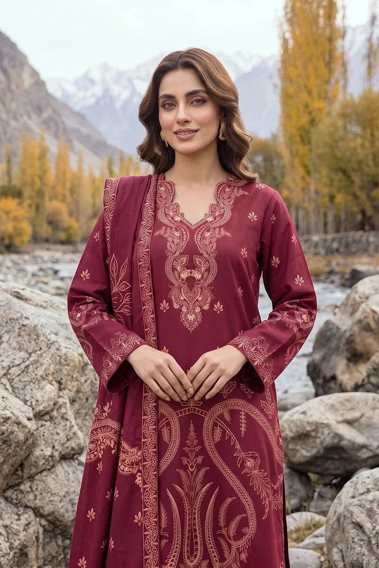 Picture of Lakhany - Pashmina Printed Collection - LG-RK-0192-A - Unstitched - Available at Raja Sahib