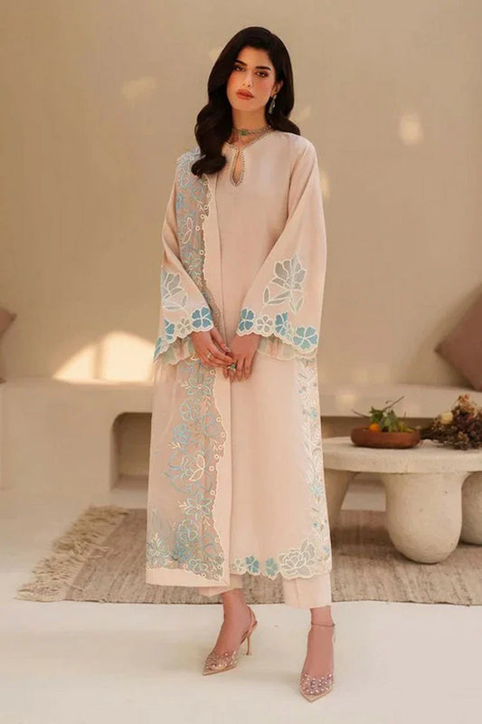 Picture of Zarif - Tabeer The Silk Edit - ZE-TS-02 FLORIELLE - Unstitched - Available at Raja Sahib