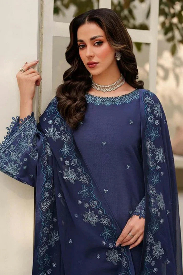 Picture of Zarif - Tabeer The Silk Edit - ZE-TS-09 ANAABI - Unstitched - Available at Raja Sahib