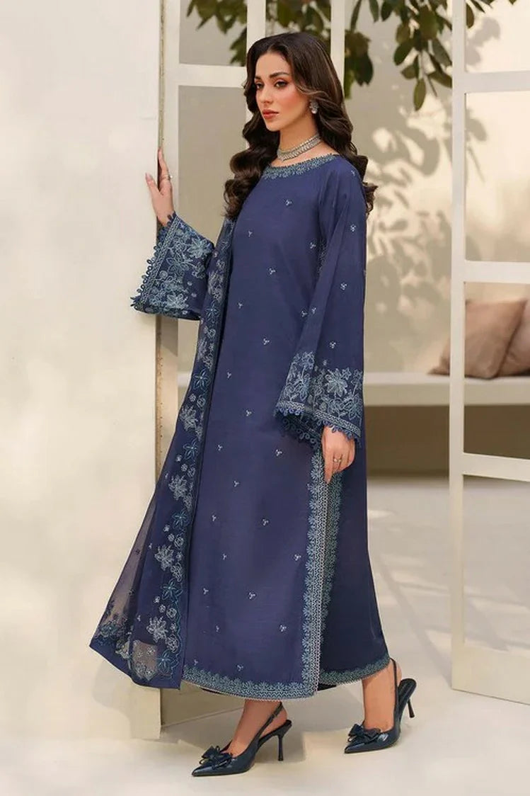 Picture of Zarif - Tabeer The Silk Edit - ZE-TS-09 ANAABI - Unstitched - Available at Raja Sahib