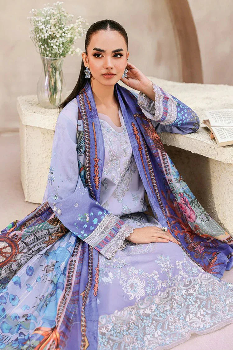 Picture of Ramsha - Mashaal Luxury Lawn Collection Vol 15 - L-1505 - Unstitched - Available at Raja Sahib