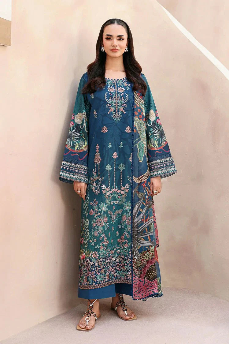 Picture of Ramsha - Mashaal Luxury Lawn Collection Vol 15 - L-1509 - Unstitched - Available at Raja Sahib