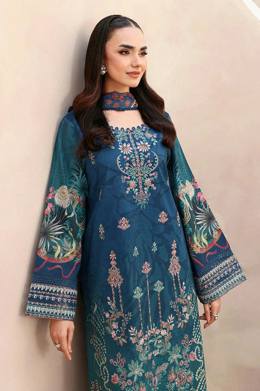 Picture of Ramsha - Mashaal Luxury Lawn Collection Vol 15 - L-1509 - Unstitched - Available at Raja Sahib