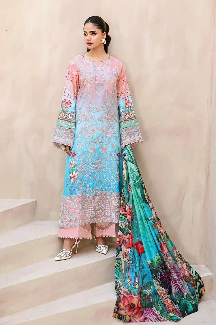 Picture of Ramsha - Mashaal Luxury Lawn Collection Vol 15 - L-1510 - Unstitched - Available at Raja Sahib