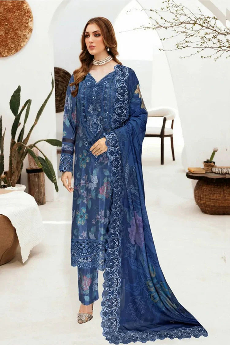 Picture of Ramsha - Riwaj Premium Rawsilk Collection Vol 6 - J-601 - Unstitched - Available at Raja Sahib