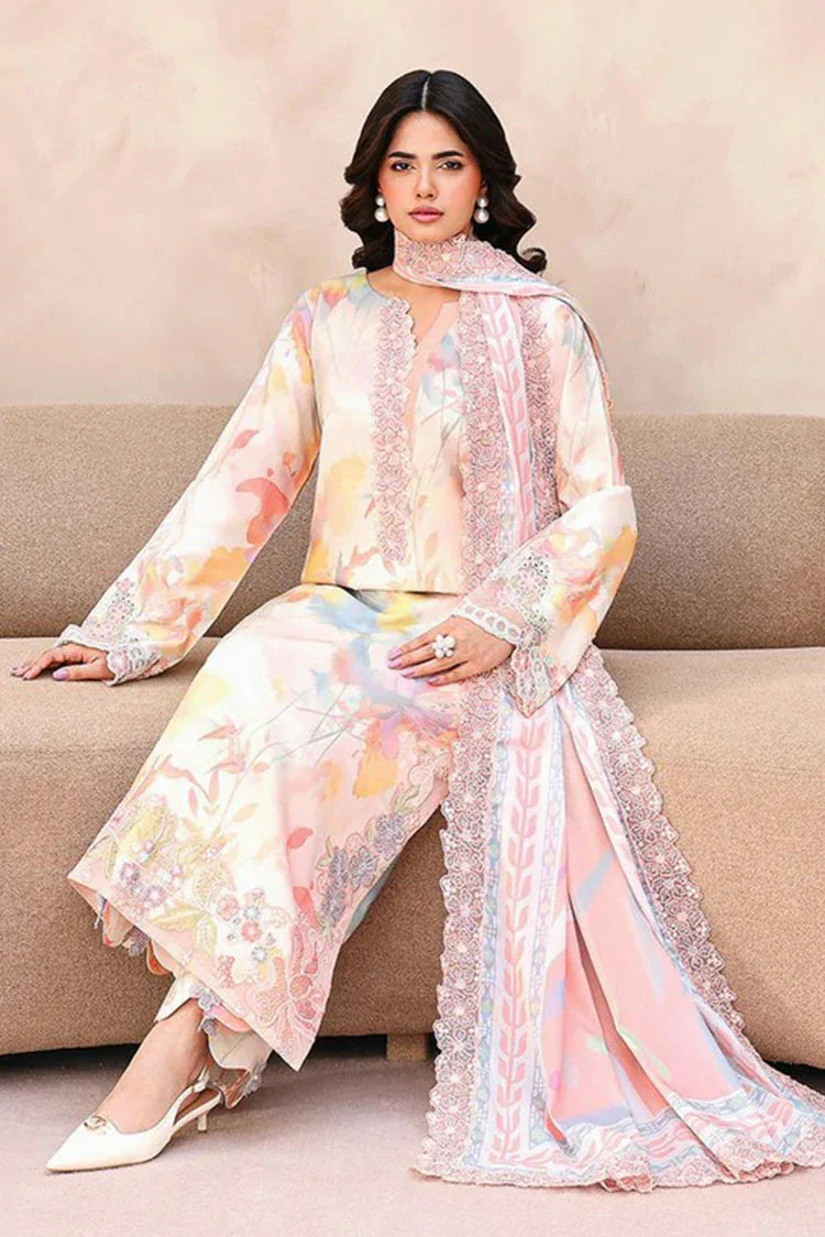Picture of Ramsha - Naqsh Embroidered Rawsilk Collection - RS-01 - Unstitched - Available at Raja Sahib