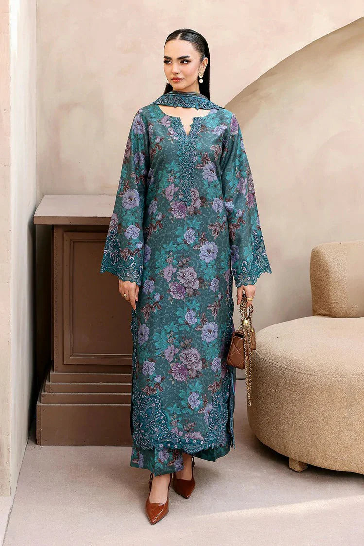 Picture of Ramsha - Naqsh Embroidered Rawsilk Collection - RS-03 - Unstitched - Available at Raja Sahib