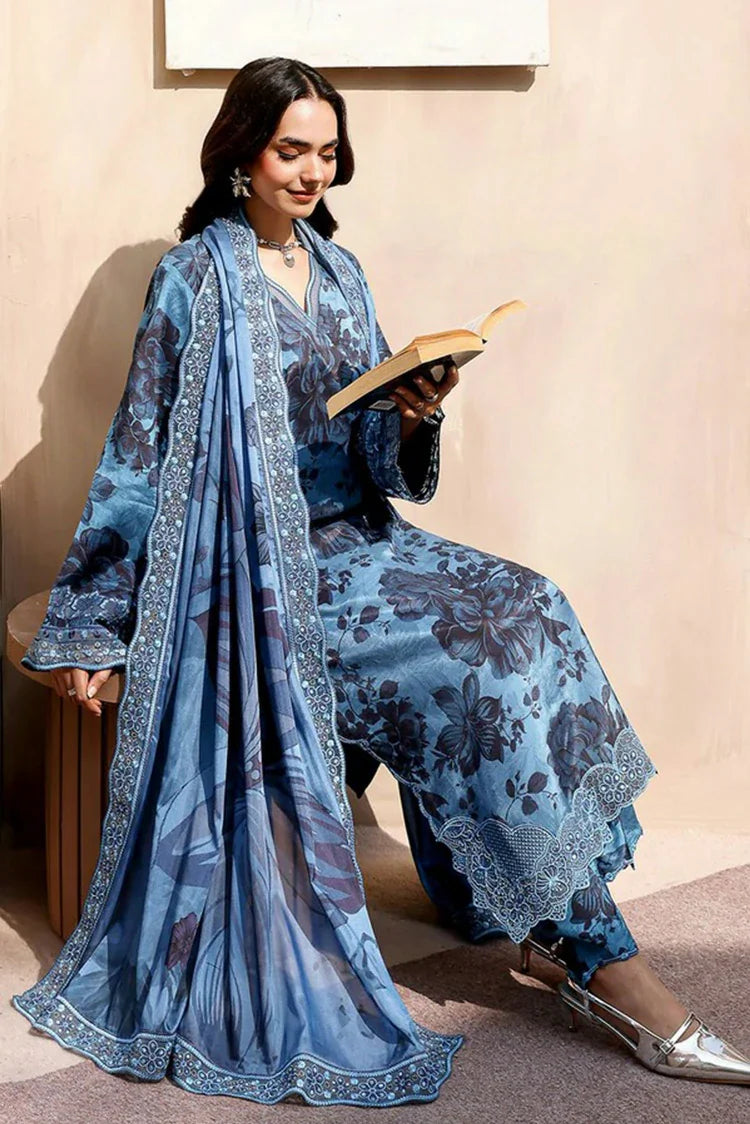 Picture of Ramsha - Naqsh Embroidered Rawsilk Collection - RS-05 - Unstitched - Available at Raja Sahib
