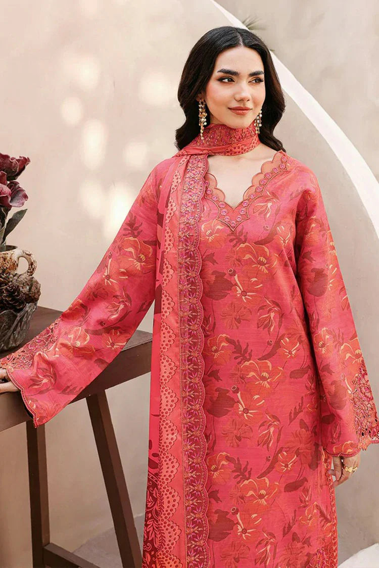 Picture of Ramsha - Naqsh Embroidered Rawsilk Collection - RS-06 - Unstitched - Available at Raja Sahib