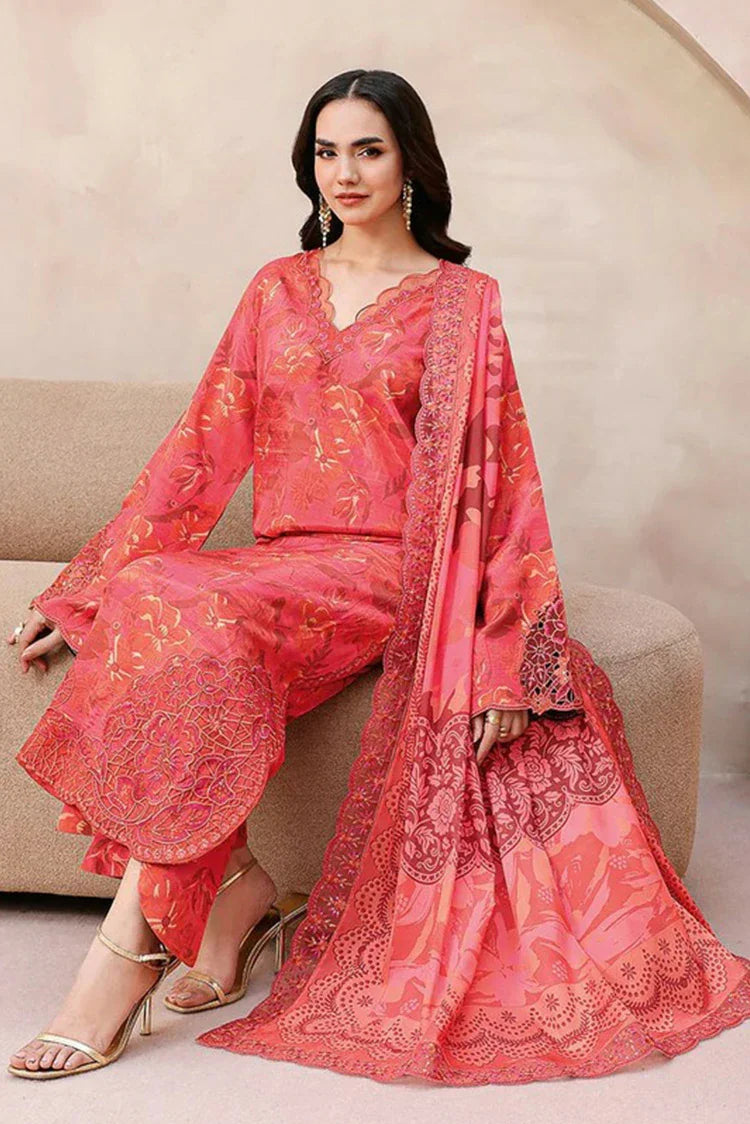 Picture of Ramsha - Naqsh Embroidered Rawsilk Collection - RS-06 - Unstitched - Available at Raja Sahib