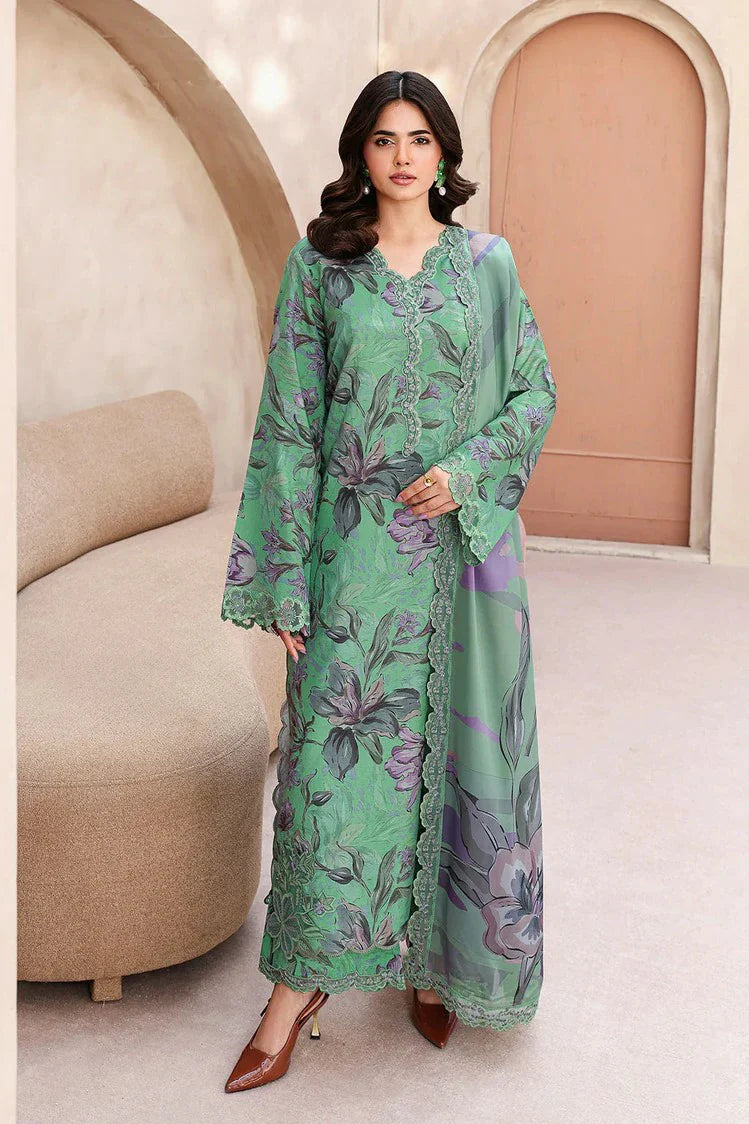 Picture of Ramsha - Naqsh Embroidered Rawsilk Collection - RS-07 - Unstitched - Available at Raja Sahib