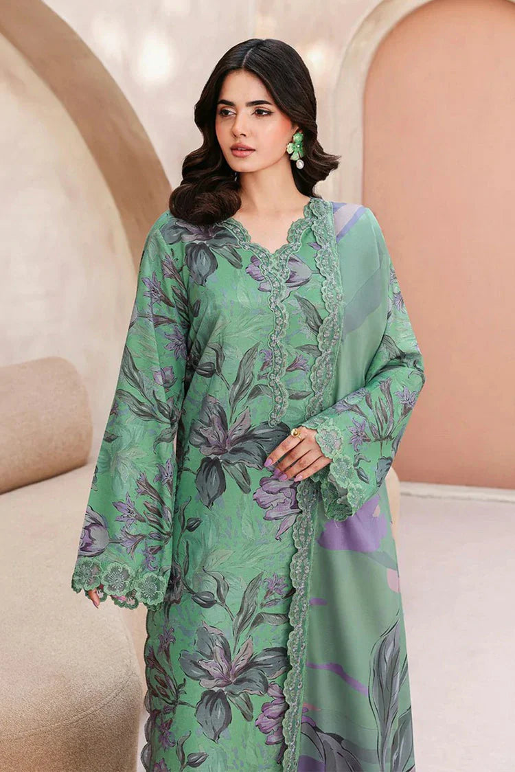 Picture of Ramsha - Naqsh Embroidered Rawsilk Collection - RS-07 - Unstitched - Available at Raja Sahib