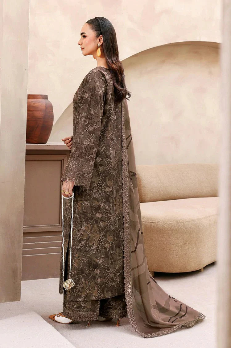 Picture of Ramsha - Naqsh Embroidered Rawsilk Collection - RS-08 - Unstitched - Available at Raja Sahib