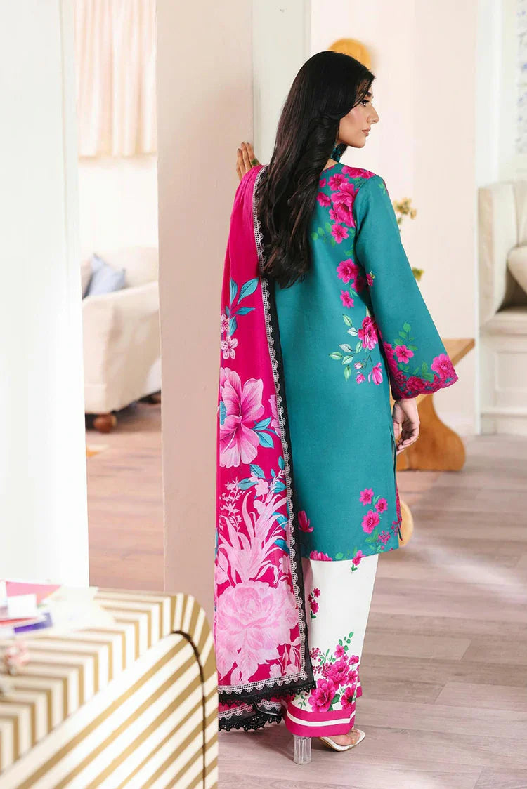 Picture of Rajbari - Nissa Summer Floral Symphony Collection - Design 01 - Unstitched - Available at Raja Sahib
