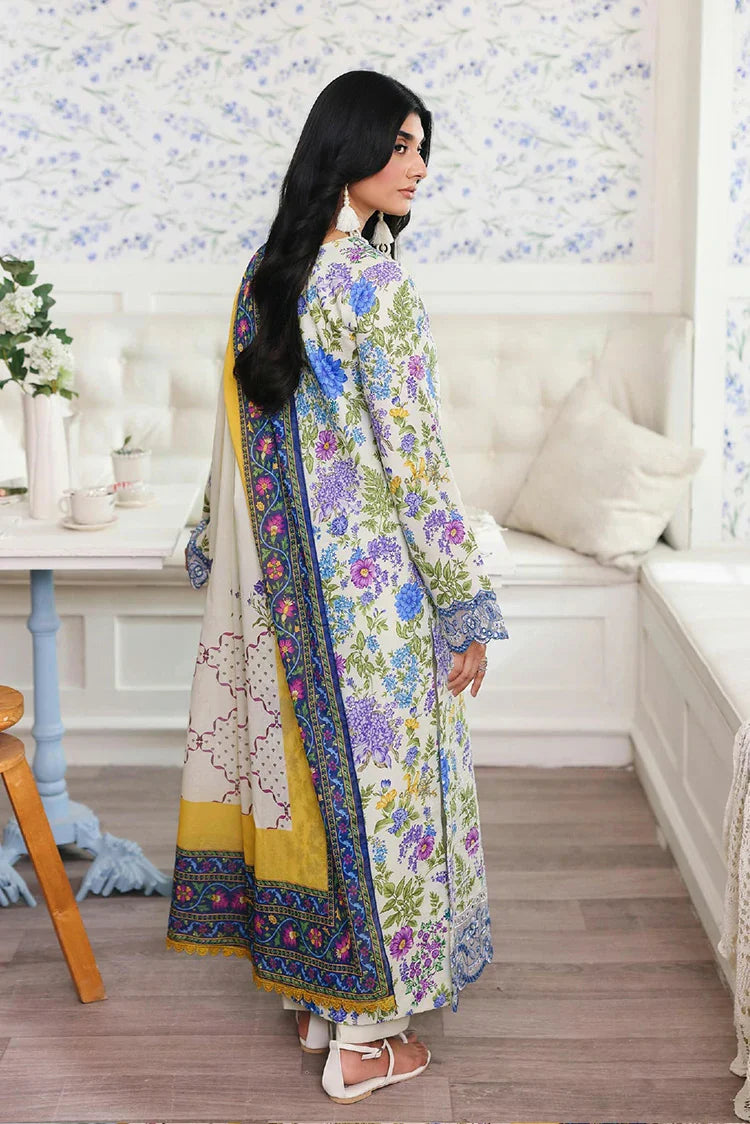 Picture of Rajbari - Nissa Summer Floral Symphony Collection - Design 02 - Unstitched - Available at Raja Sahib