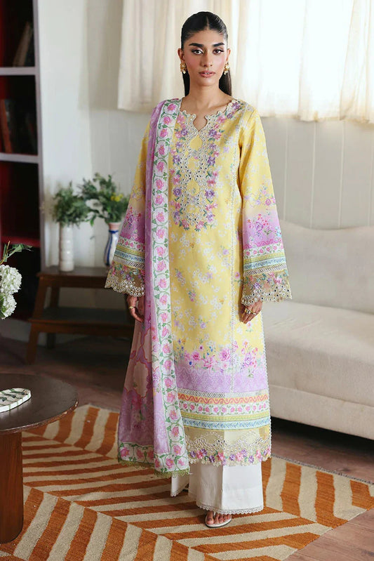 Picture of Rajbari - Nissa Summer Floral Symphony Collection - Design 03 - Unstitched - Available at Raja Sahib
