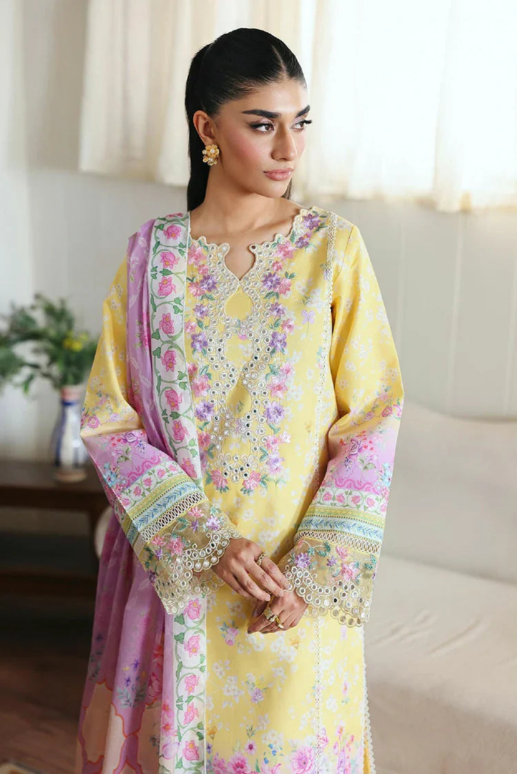 Picture of Rajbari - Nissa Summer Floral Symphony Collection - Design 03 - Unstitched - Available at Raja Sahib