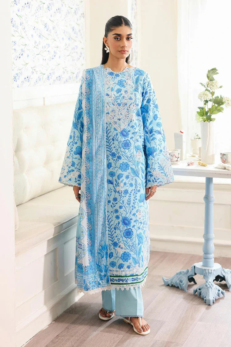 Picture of Rajbari - Nissa Summer Floral Symphony Collection - Design 07 - Unstitched - Available at Raja Sahib