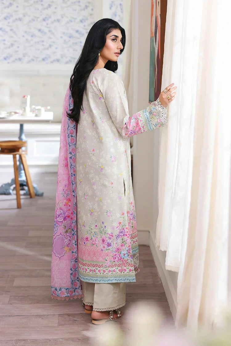 Picture of Rajbari - Nissa Summer Floral Symphony Collection - Design 08 - Unstitched - Available at Raja Sahib