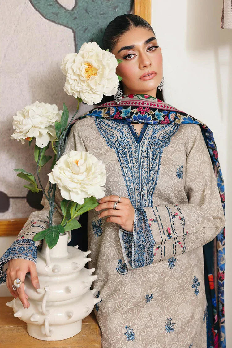 Picture of Rajbari - Nissa Summer Floral Symphony Collection - Design 09 - Unstitched - Available at Raja Sahib