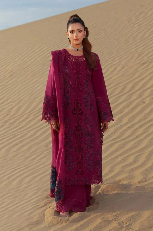Picture of Rang Rasiya - Premium Embroidered Lawn Collection - 12-Zara - Unstitched - Available at Raja Sahib