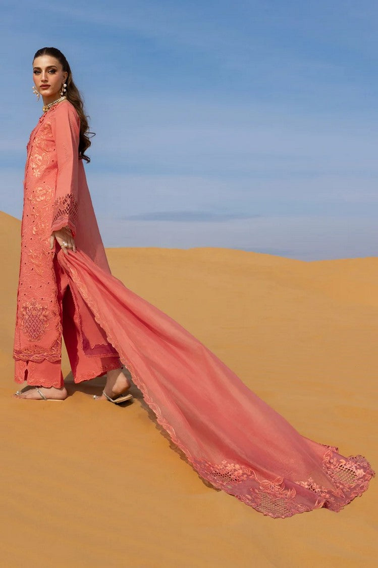 Picture of Rang Rasiya - Premium Embroidered Lawn Collection - 05-Elnaz - Unstitched - Available at Raja Sahib