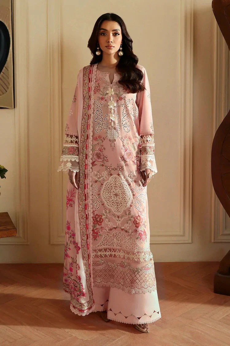 Picture of Ramsha - Andaaz Luxury Lawn Collection Vol 13 - Z-1302 - Unstitched - Available at Raja Sahib