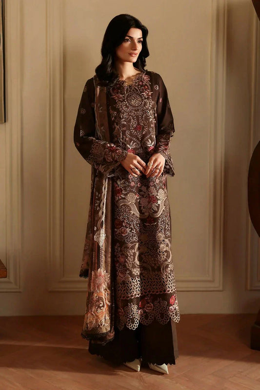 Picture of Ramsha - Andaaz Luxury Lawn Collection Vol 13 - Z-1303 - Unstitched - Available at Raja Sahib