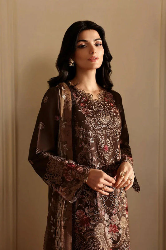 Picture of Ramsha - Andaaz Luxury Lawn Collection Vol 13 - Z-1303 - Unstitched - Available at Raja Sahib