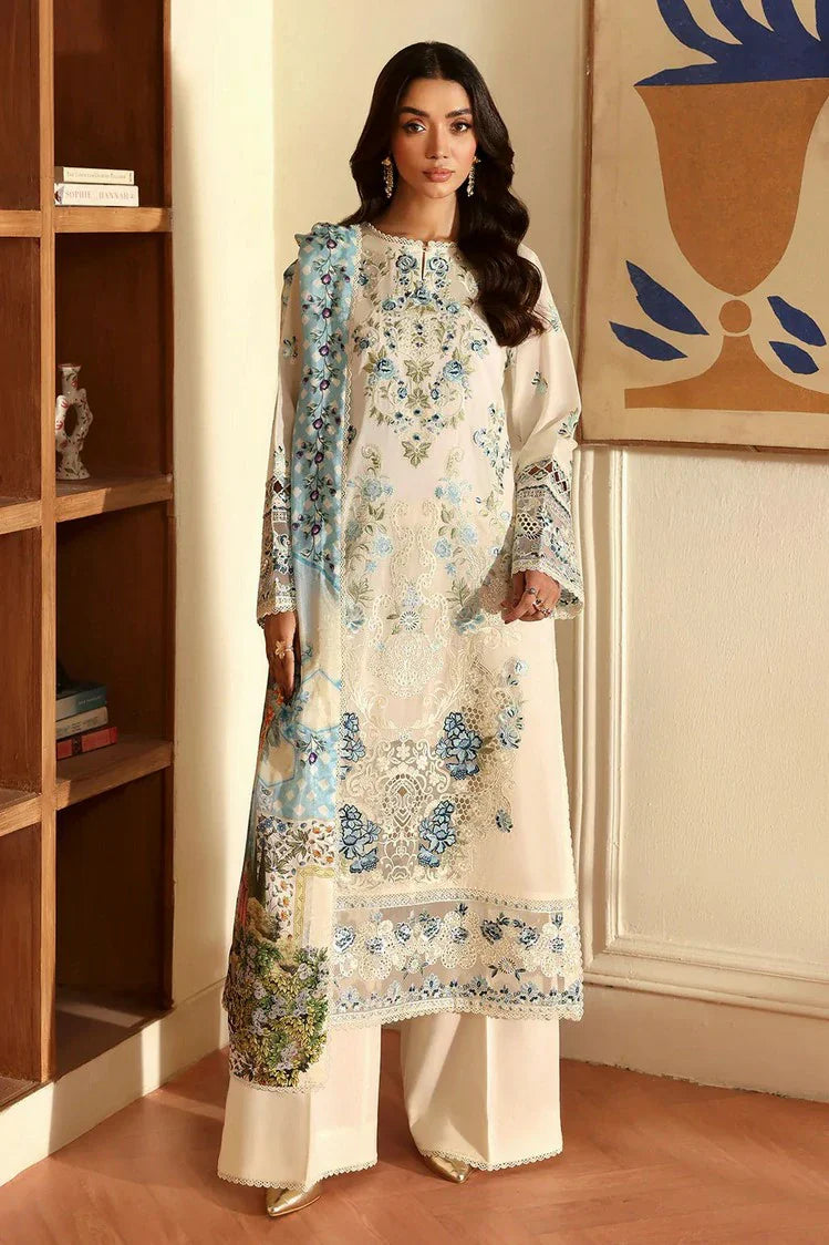 Picture of Ramsha - Andaaz Luxury Lawn Collection Vol 13 - Z-1305 - Unstitched - Available at Raja Sahib