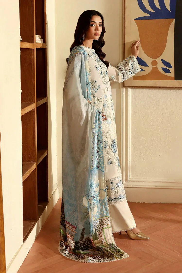 Picture of Ramsha - Andaaz Luxury Lawn Collection Vol 13 - Z-1305 - Unstitched - Available at Raja Sahib