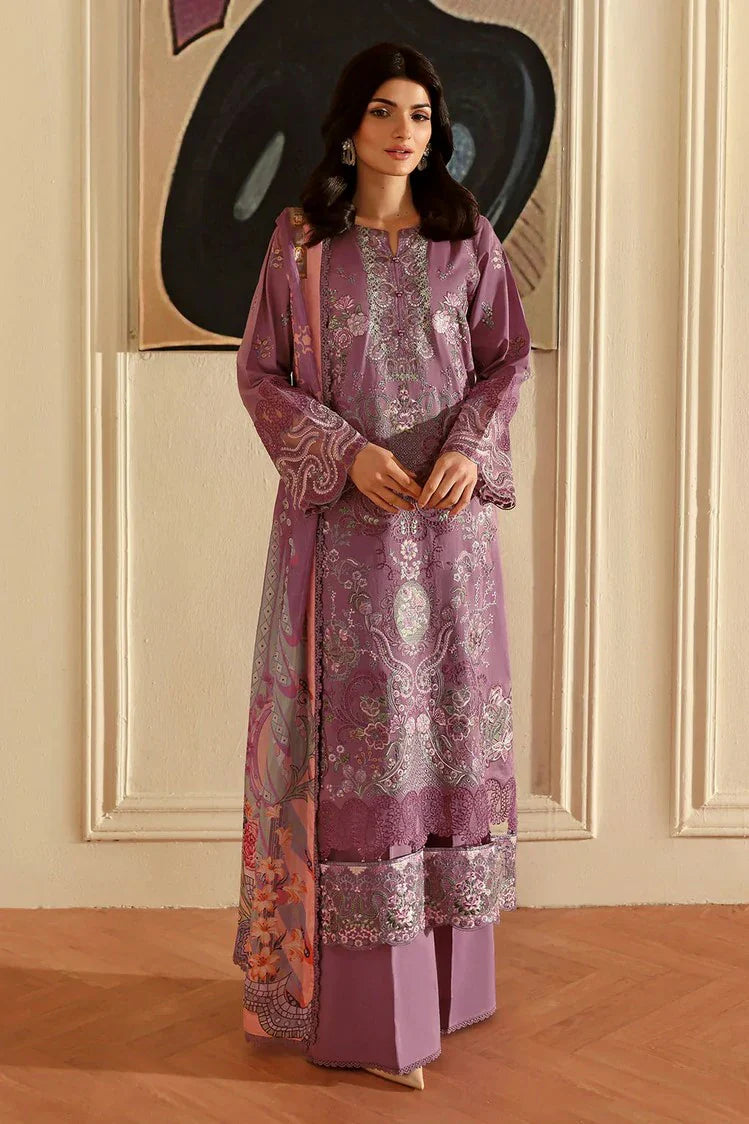 Picture of Ramsha - Andaaz Luxury Lawn Collection Vol 13 - Z-1309 - Unstitched - Available at Raja Sahib