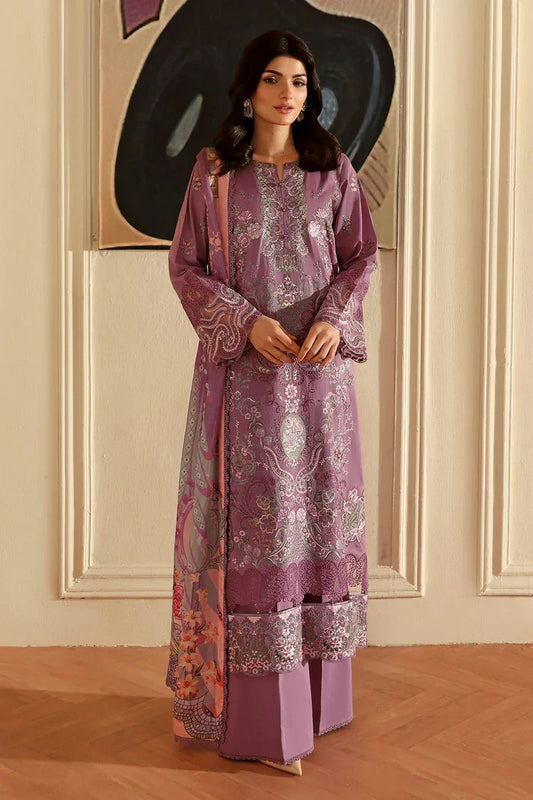 Picture of Ramsha - Andaaz Luxury Lawn Collection Vol 13 - Z-1309 - Unstitched - Available at Raja Sahib
