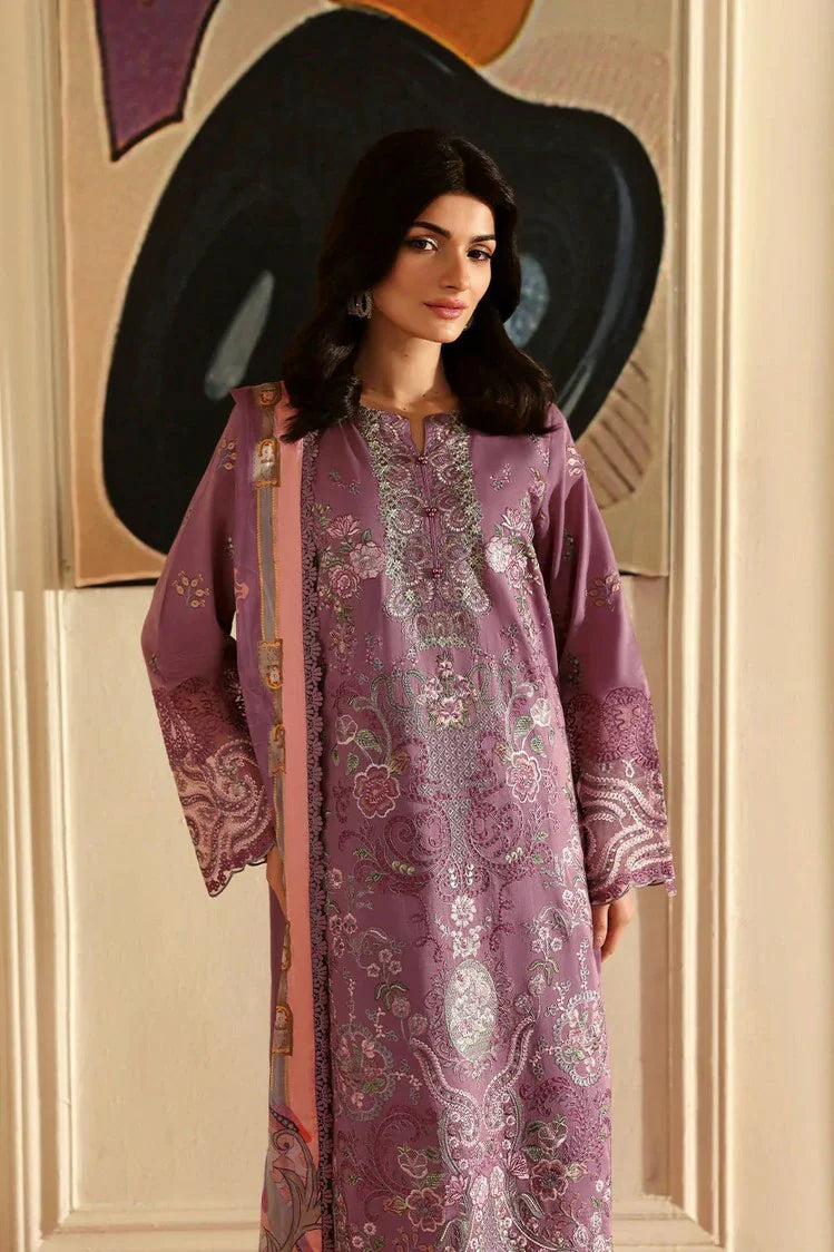 Picture of Ramsha - Andaaz Luxury Lawn Collection Vol 13 - Z-1309 - Unstitched - Available at Raja Sahib