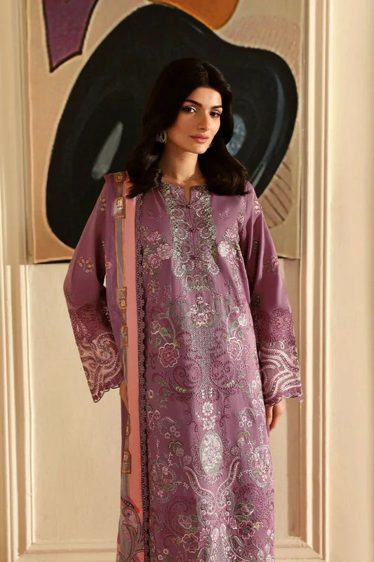 Picture of Ramsha - Andaaz Luxury Lawn Collection Vol 13 - Z-1309 - Unstitched - Available at Raja Sahib