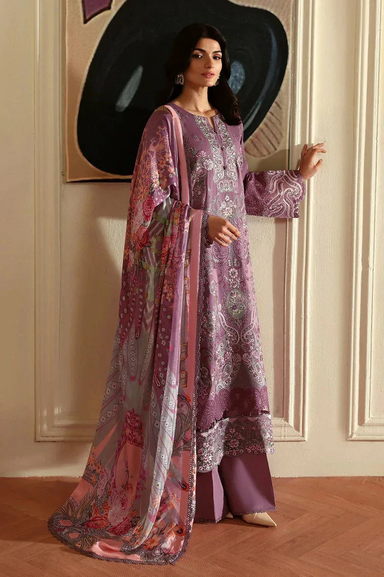 Picture of Ramsha - Andaaz Luxury Lawn Collection Vol 13 - Z-1309 - Unstitched - Available at Raja Sahib