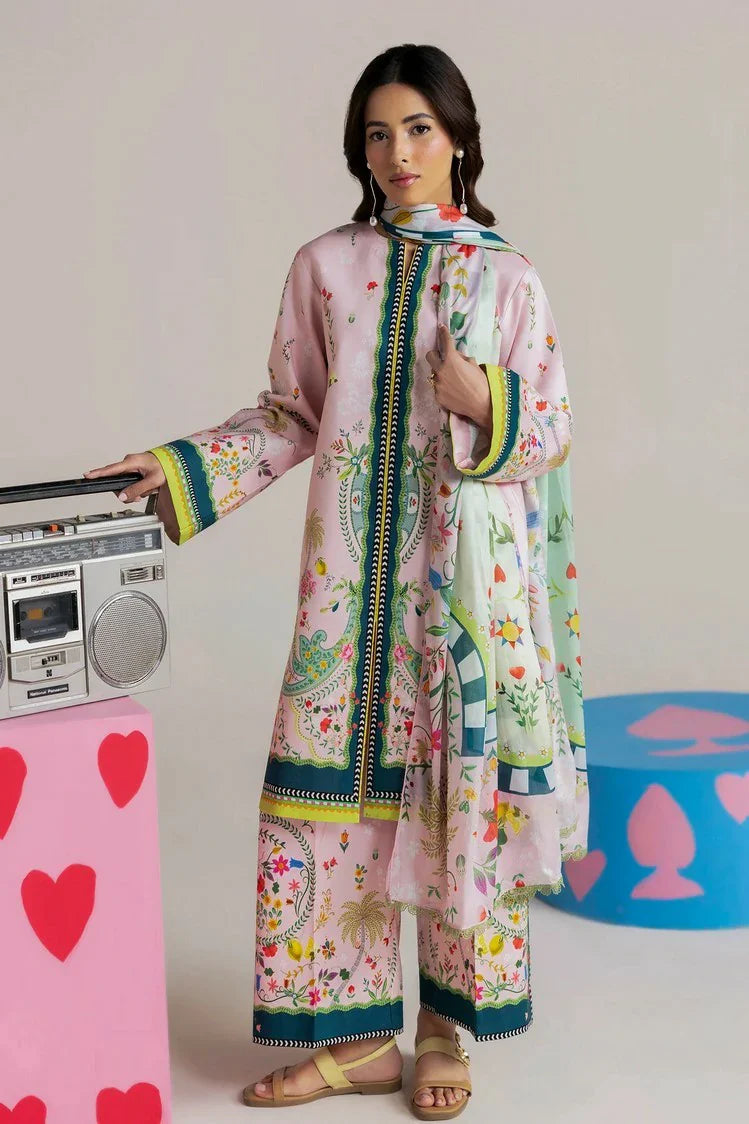 Picture of Rajbari - Amal Summer Prints - Design 11 (3PC) - Unstitched - Available at Raja Sahib