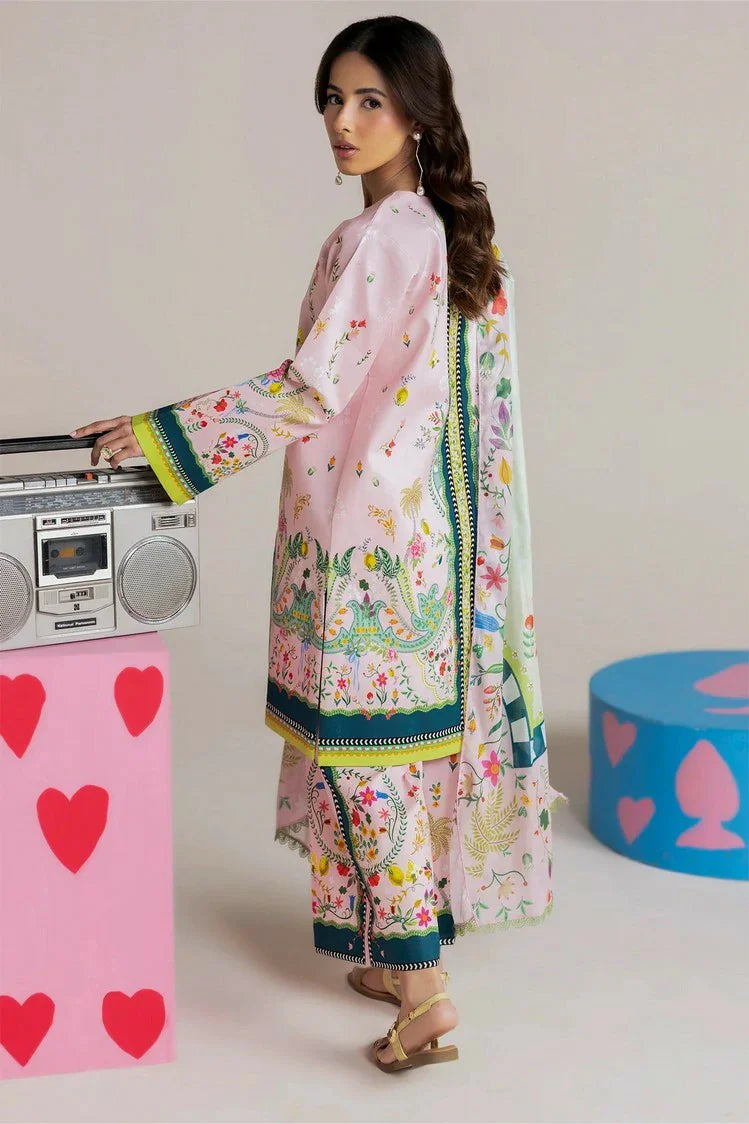 Picture of Rajbari - Amal Summer Prints - Design 11 (3PC) - Unstitched - Available at Raja Sahib