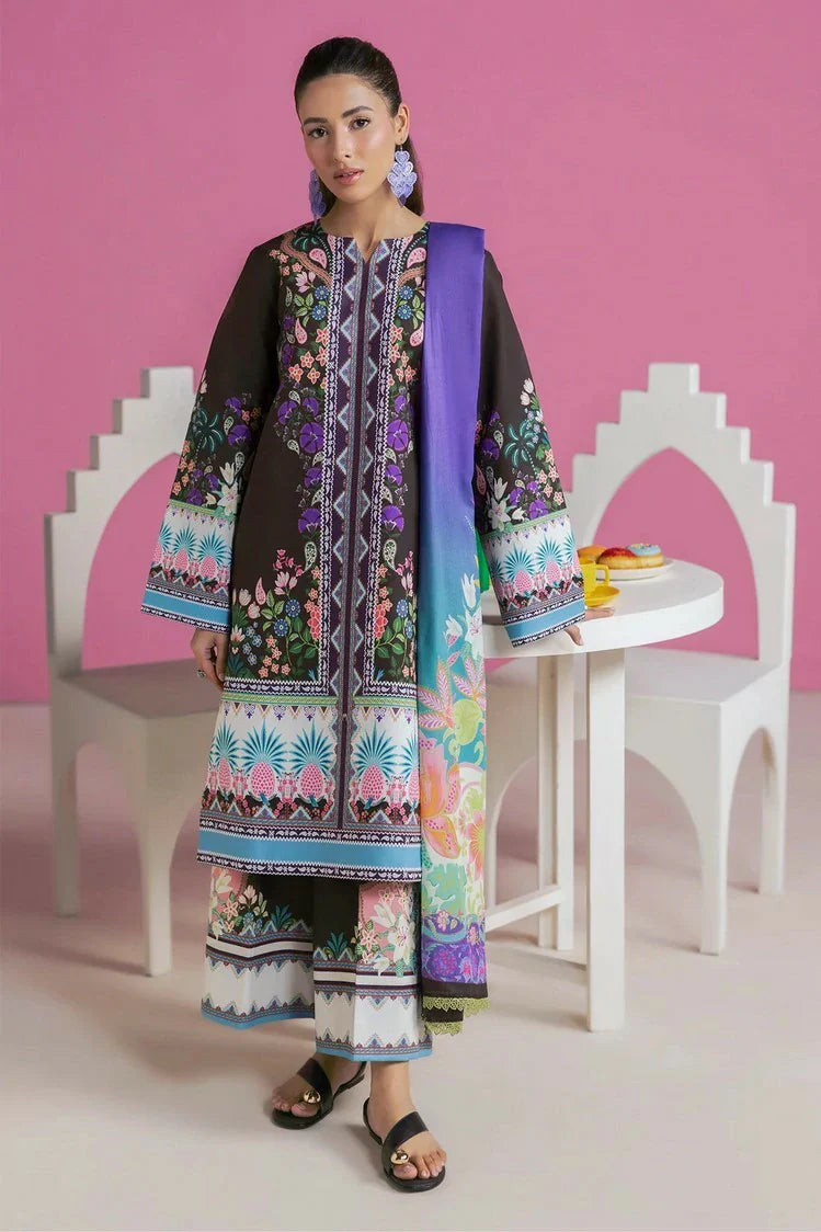 Picture of Rajbari - Amal Summer Prints - Design 13 (3PC) - Unstitched - Available at Raja Sahib