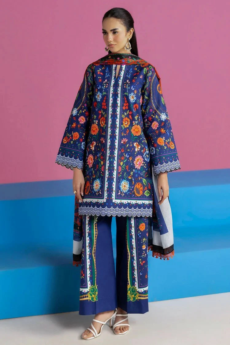 Picture of Rajbari - Amal Summer Prints - Design 16 (3PC) - Unstitched - Available at Raja Sahib