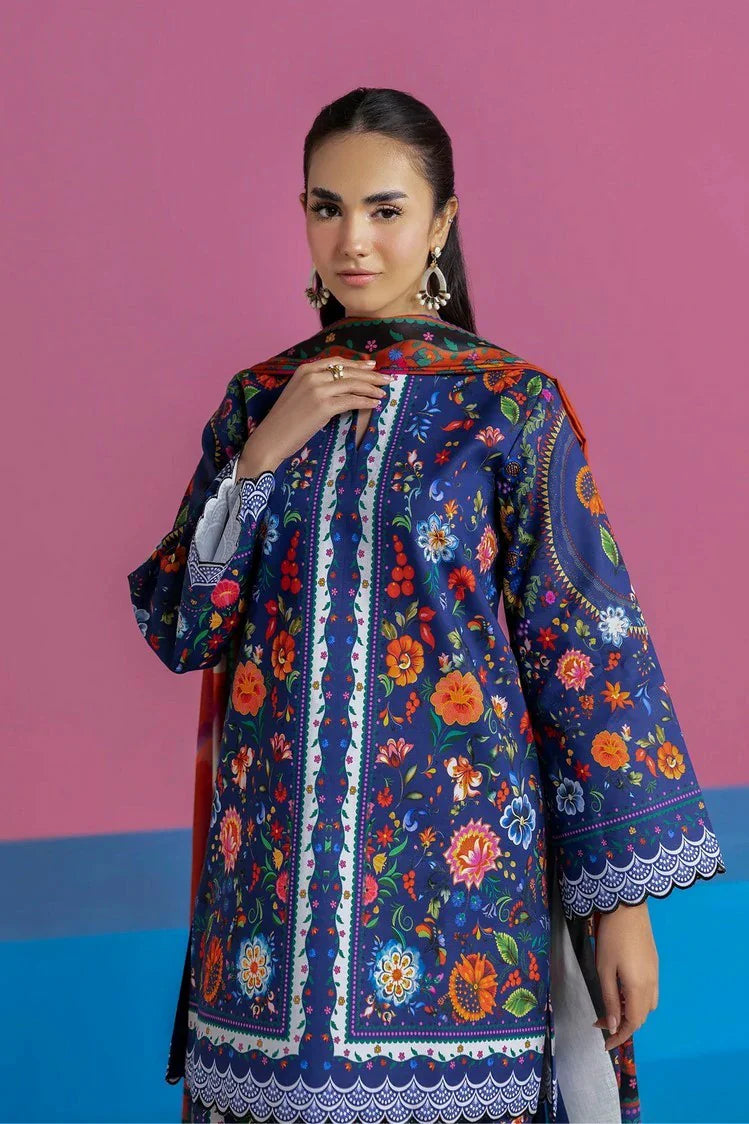 Picture of Rajbari - Amal Summer Prints - Design 16 (3PC) - Unstitched - Available at Raja Sahib