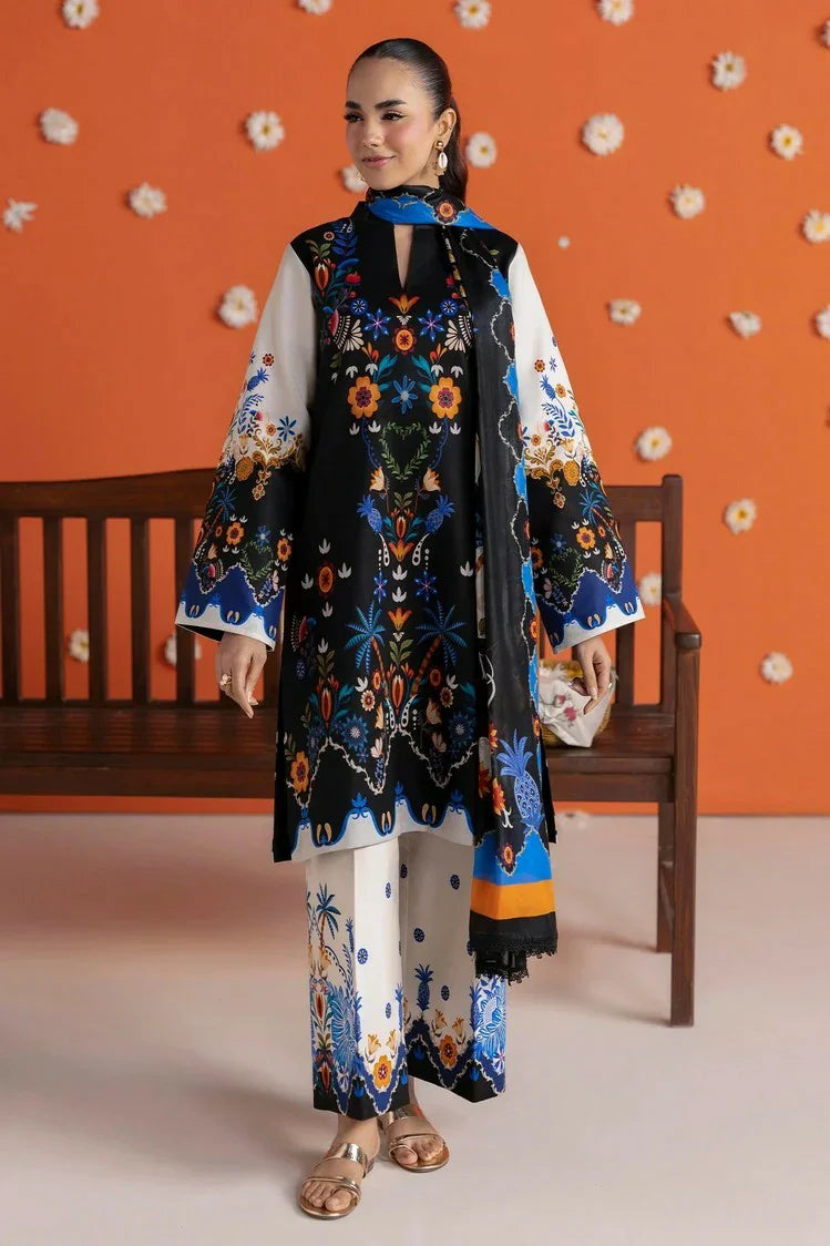 Picture of Rajbari - Amal Summer Prints - Design 09 (3PC) - Unstitched - Available at Raja Sahib